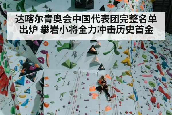 达喀尔青奥会中国代表团完整名单出炉 攀岩小将全力冲击历史首金